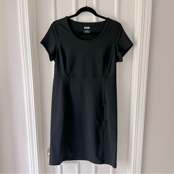 Duluth Trading Black Short Sleeve Dress - Picture 1 of 4